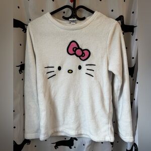 Hello Kitty White and Pink Kids Sweatshirt